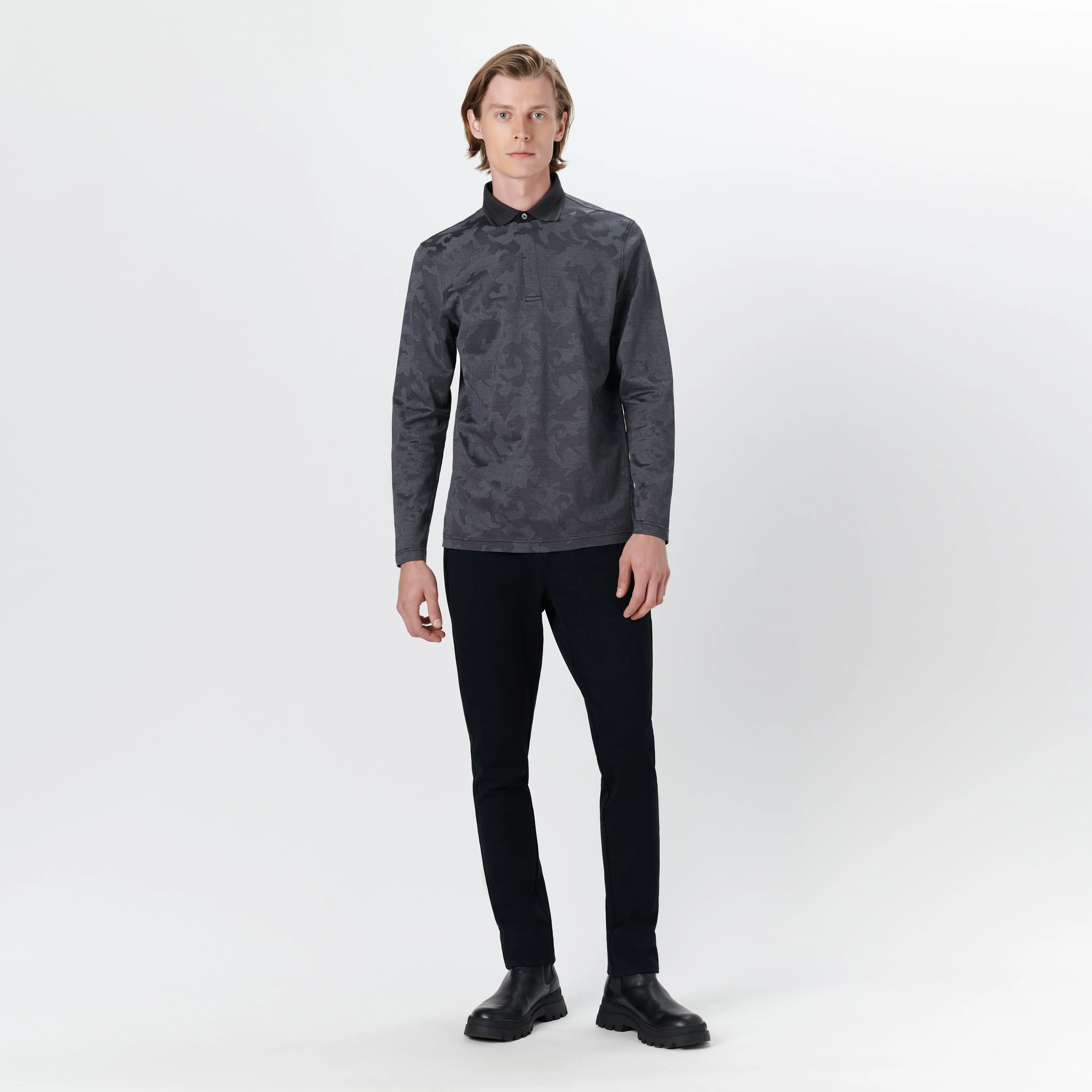 Long Sleeve Polo