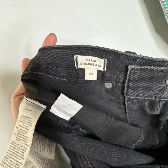 Madewell Classic Straight Jeans in Lunar Wash