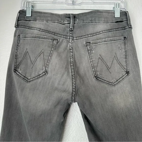 MOTHER The Looker Ankle Fray Last chance Saloon Mother Jeans Mother raw hem 29