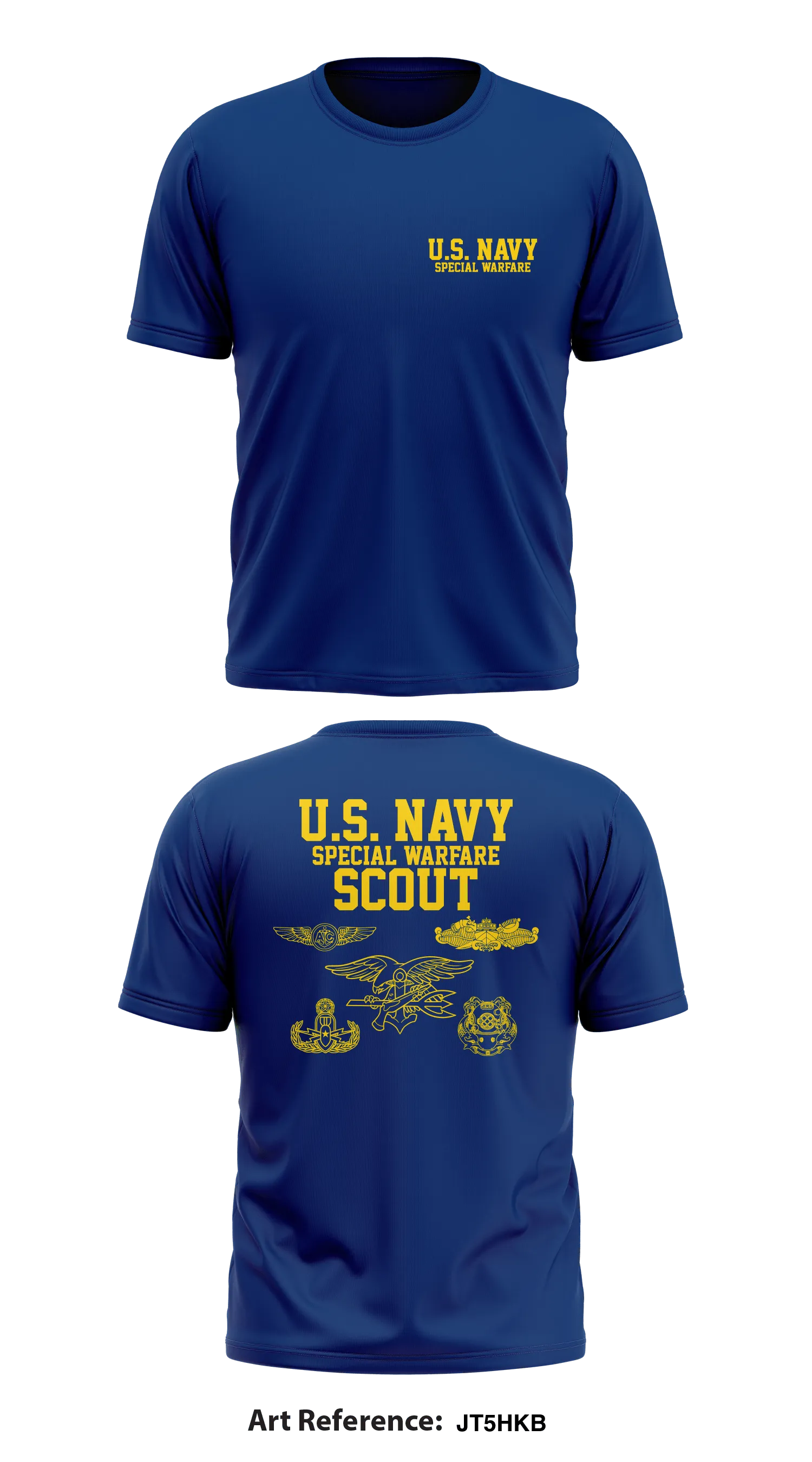 Naval Special Warfare Store 1 Core Men's SS Performance Tee - JT5hkb