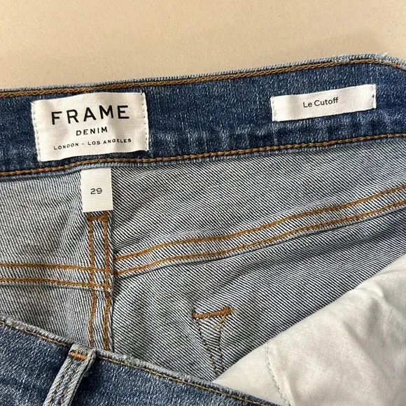 🔥🔥🔥NEW Frame Denim Cotton Shorts
