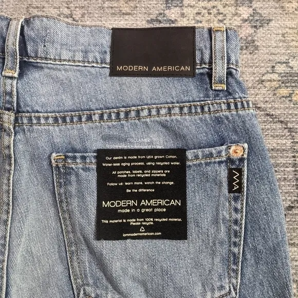 Nwt Modern American | Highland Shorts In Chesapeake Blue