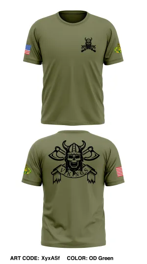 Quicksilver Troop 4th Squadron 3rd Cavalry Regiment Store 1 Core Men's SS Performance Tee - XyxASf