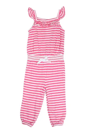 Ralph Lauren Cotton-Blend-Fleece Jumpsuit