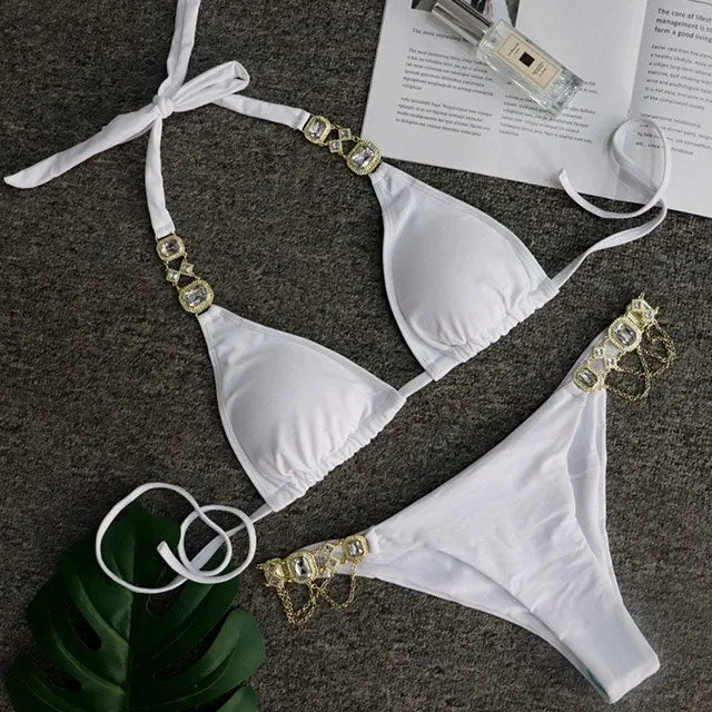 Sexy Crystal Diamond Bikini 2