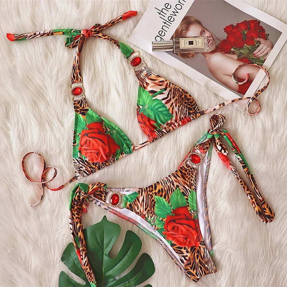 Sexy Crystal Diamond Bikini 2