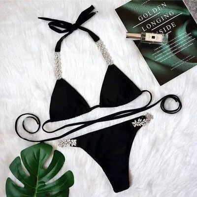 Sexy Crystal Diamond Bikini 2