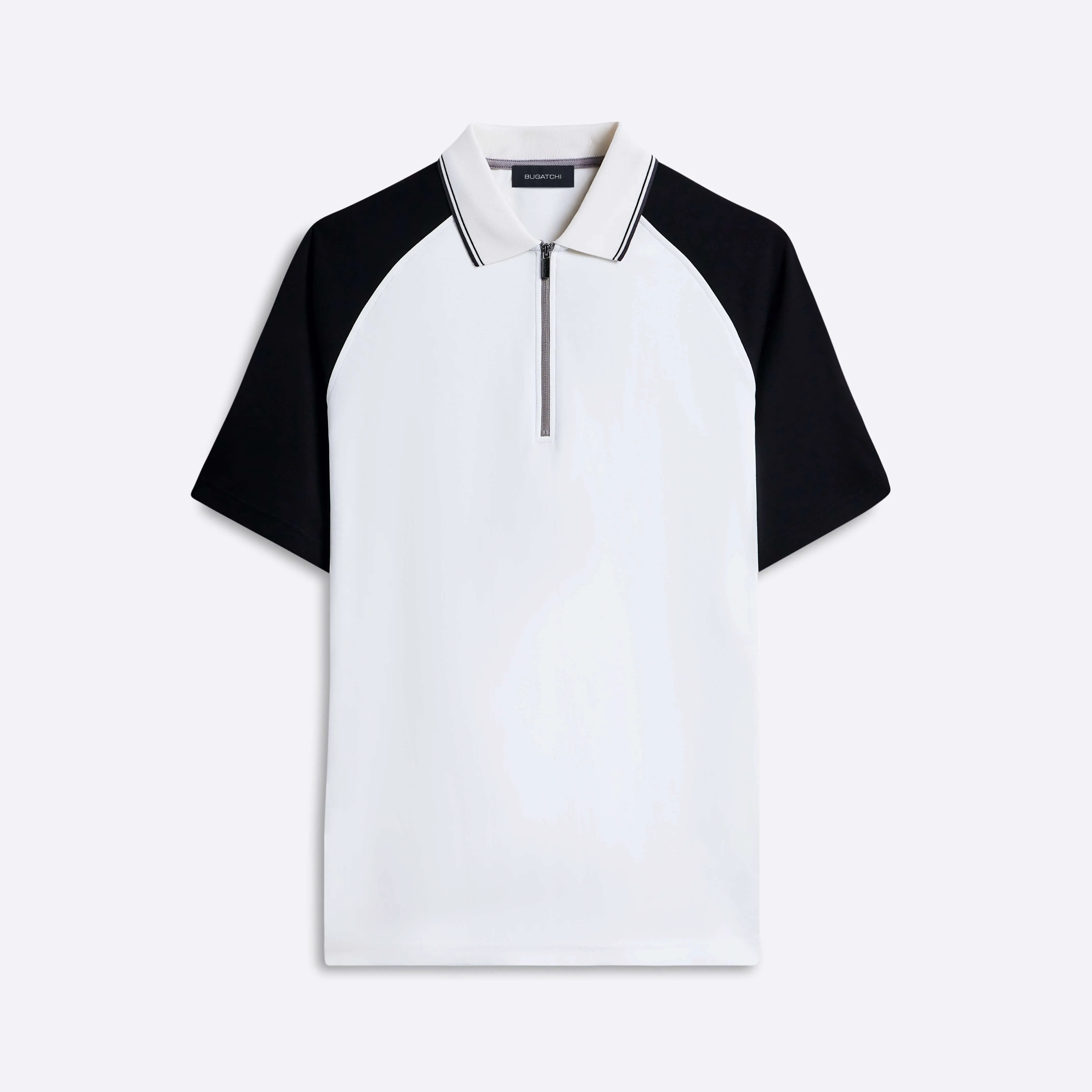 Short Sleeve Quarter Zip Polo