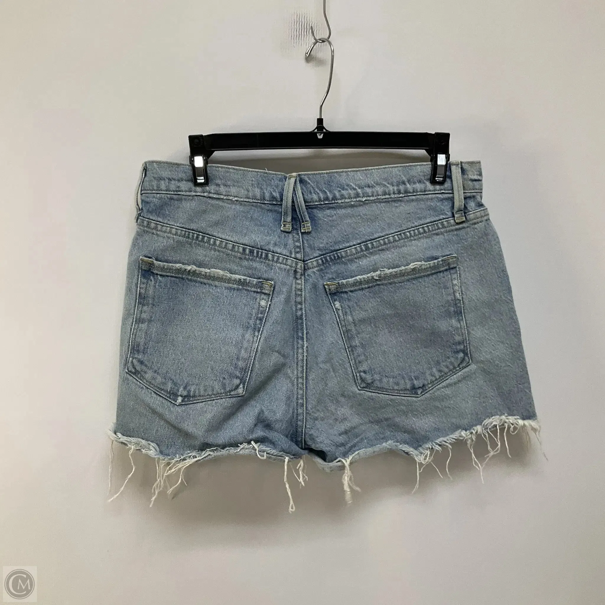 Shorts By Good American In Blue Denim, Size: 0