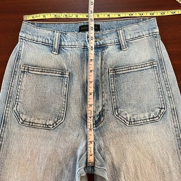 Silver Jeans Co. High Rise Patch Pocket