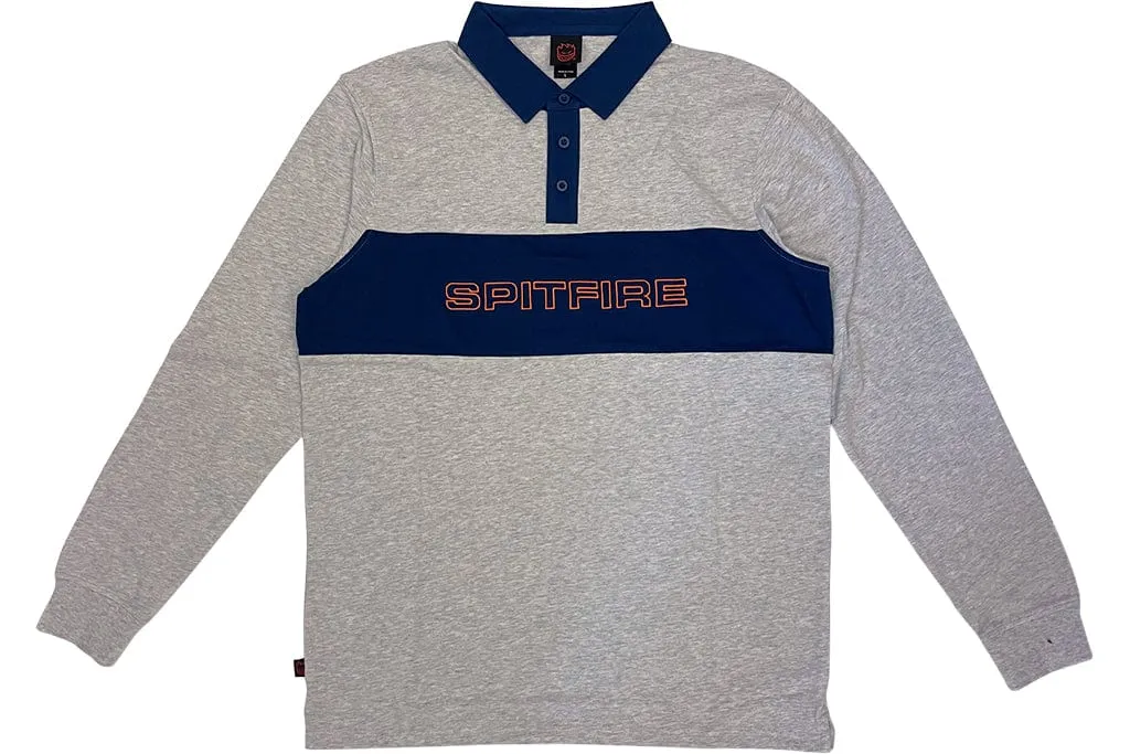 Spitfire Geary Rugby Shirt Heather Navy