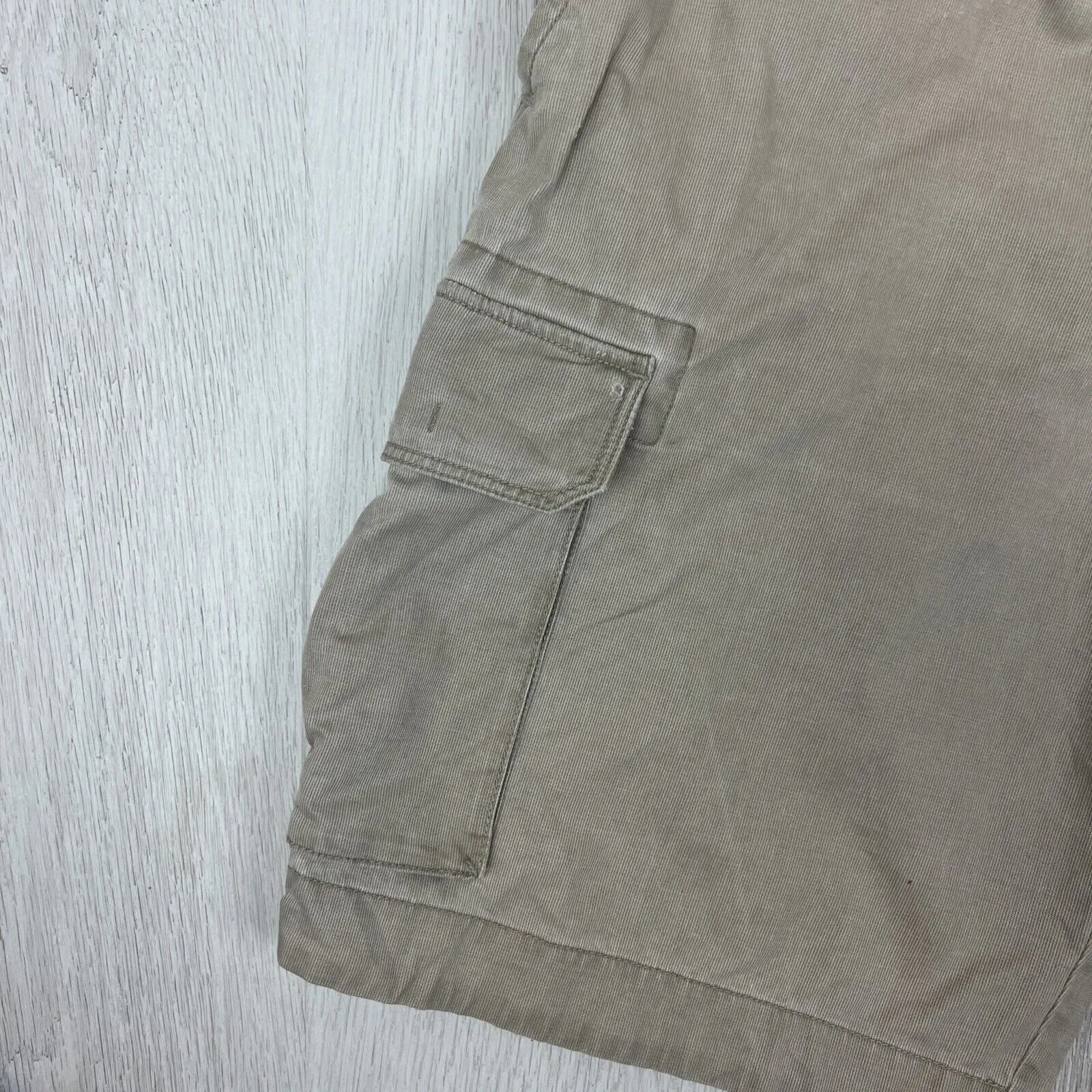 Sportscraft Mens Beige Cargo Shorts Size 34