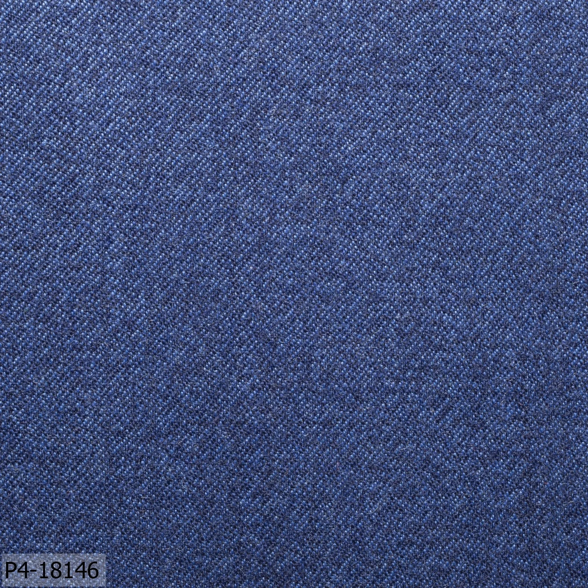 Steel Blue Flannel Suit