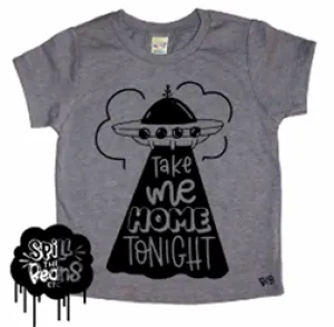 Take Me Home Tonight Spaceship Bodysuit or Tee