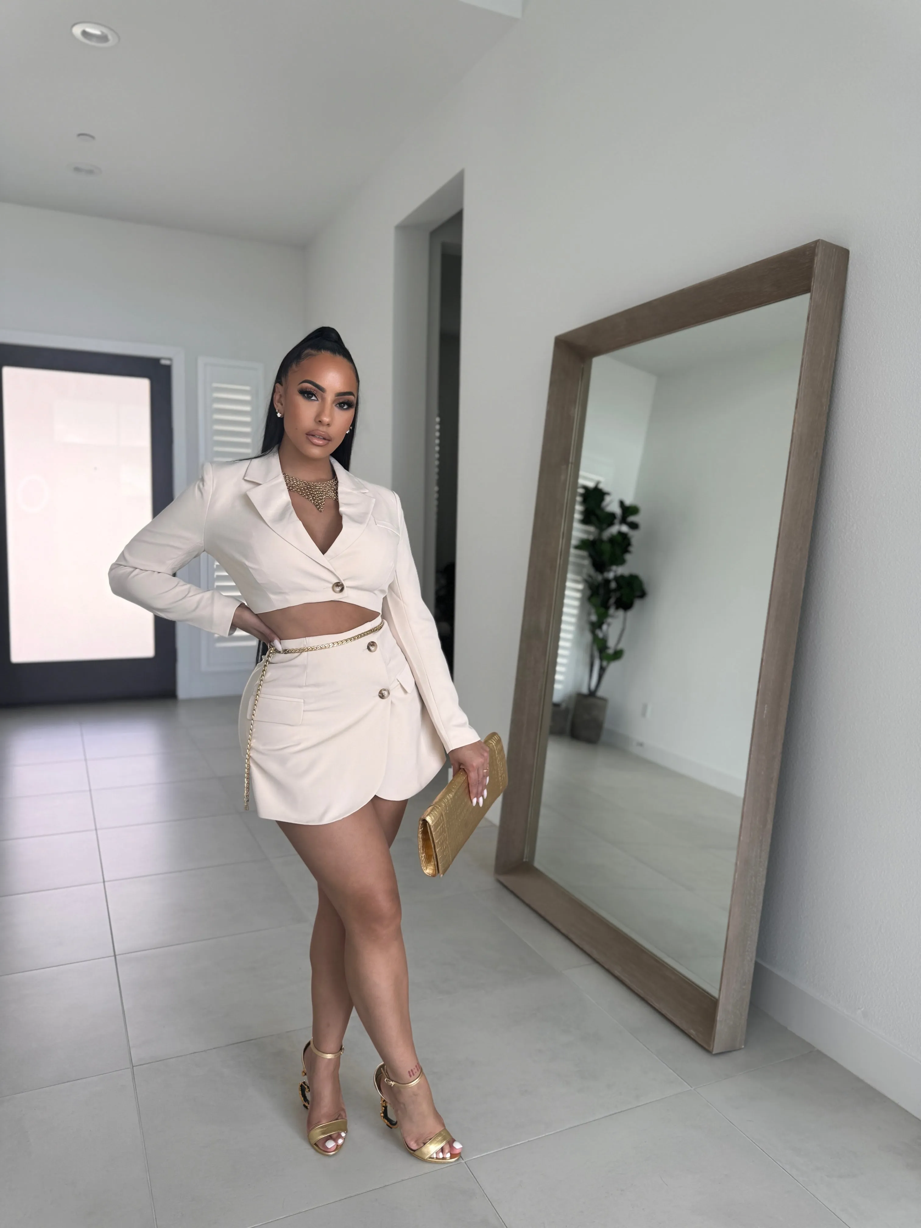 The Boss Babe Skort Set