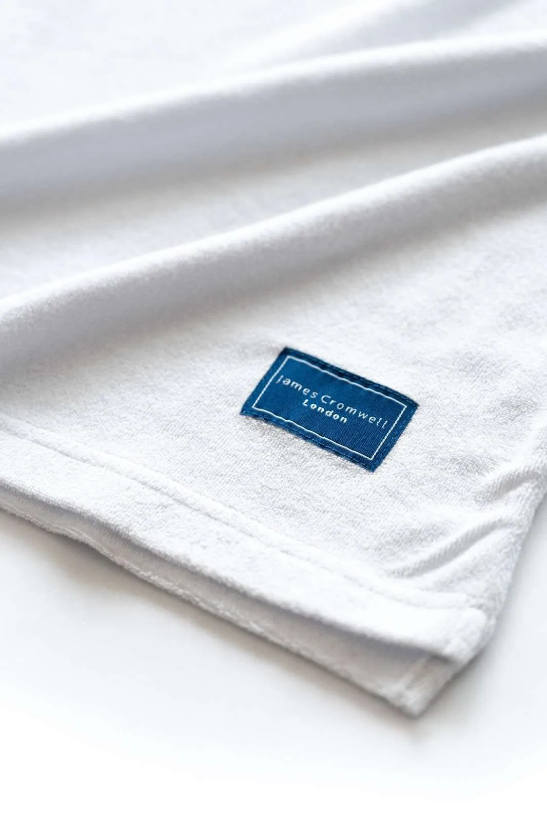 Towelling Polo White
