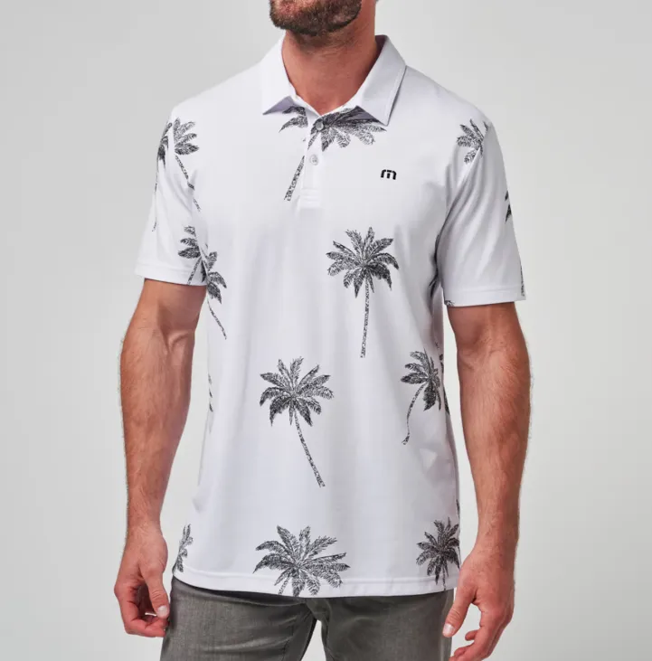 Travis Mathew Mesic Polo - White