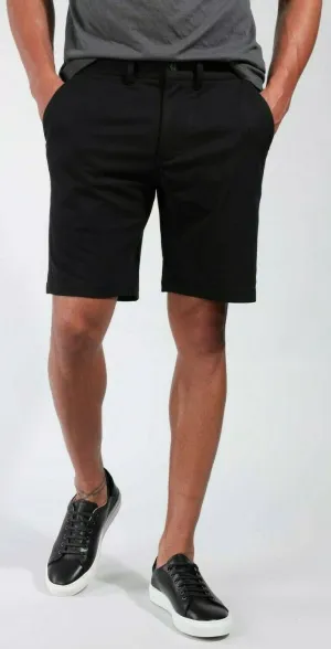 VOYAGER STRETCH CARGO WALKING SHORTS BLACK