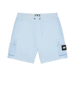 Weekend Offender Pink Sands Jogger Sweat Short Ocean Wave