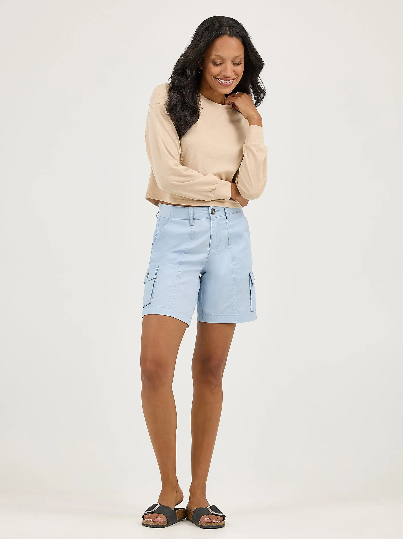 Women's Ultra Lux Comfort with Flex-to-Go Relaxed Fit Cargo Short - 112362027