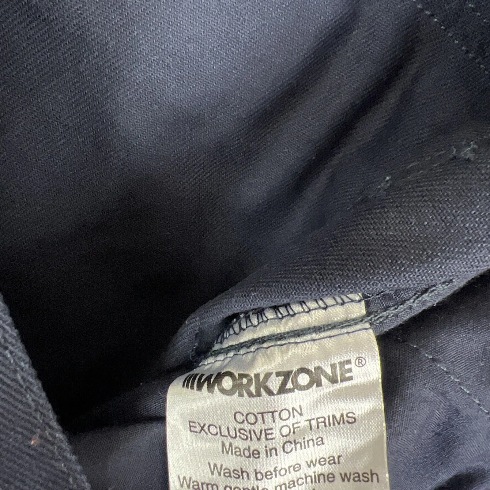 Work Zone Mens Navy Blue Cargo Shorts Size 2XL