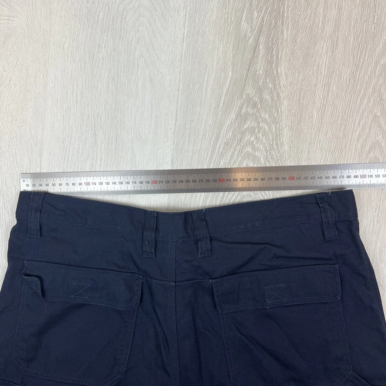 Work Zone Mens Navy Blue Cargo Shorts Size 2XL